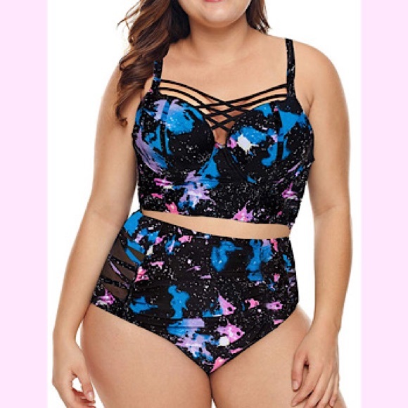Other - 🆕Plus Size High Waist Swimsuit M-XXXL